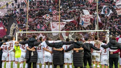 Le pagelle della squadra amaranto