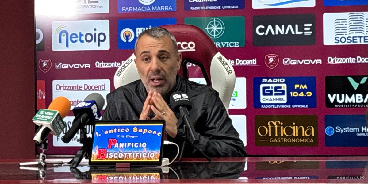 Le parole di Torrisi pre- Reggina-Messina