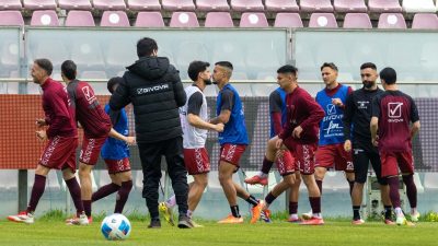 Nuova Igea Virtus-Reggina calciatori