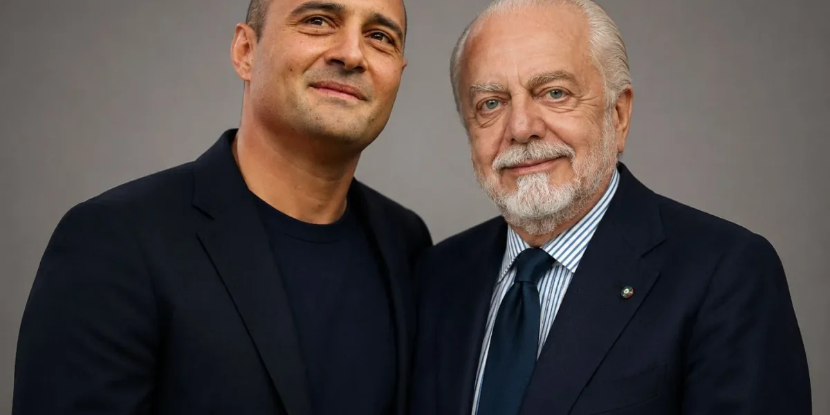 Matt Rizzetta e Aurelio De Laurentiis