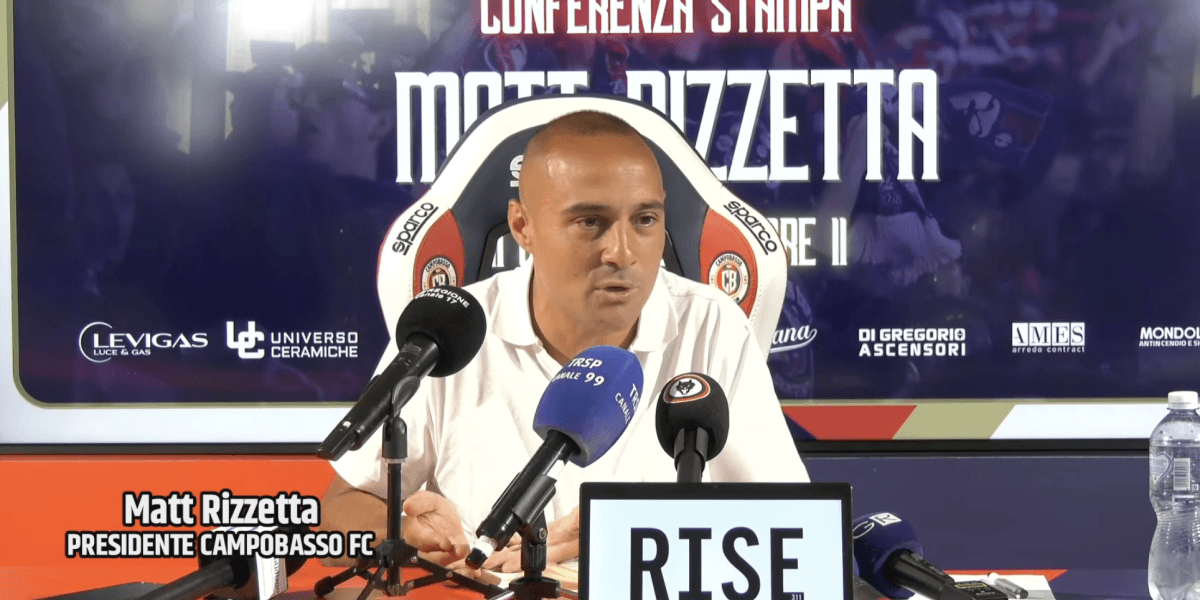 Matt Rizzetta conferenza stampa