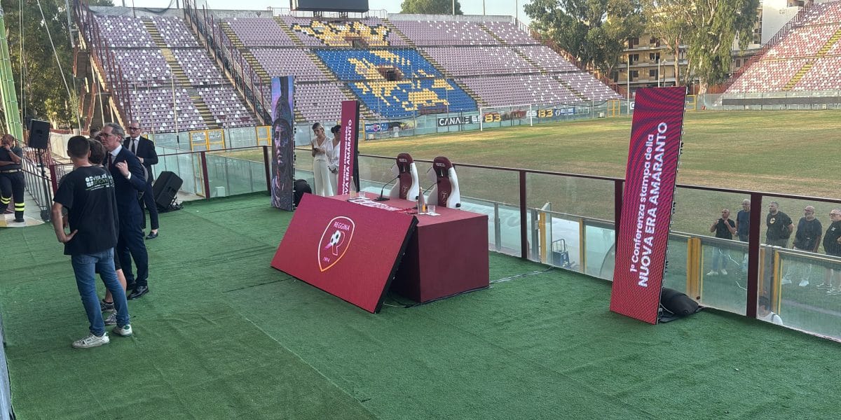 conferenza stampa reggina claudio lotito