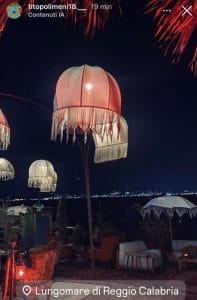 Storia Instagram Tito Polimeni 