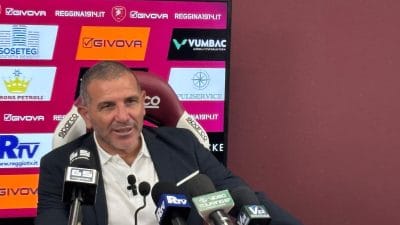 Emanuele Ferraro in conferenza stampa