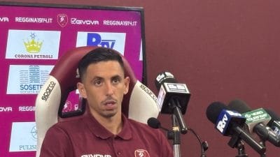 Giuliano Alma in conferenza stampa