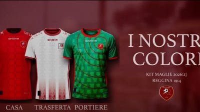 Maglie Reggina 2026-2027