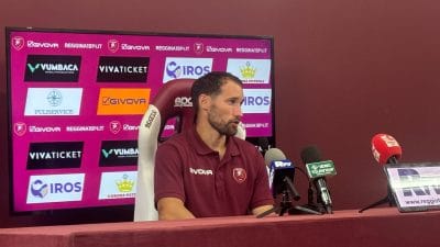 Marco Baldan in conferenza stampa