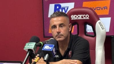 Marco Marchionni in conferenza stampa pre Lamezia