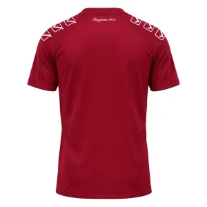 Retro della maglia home Reggina 2026/27 con la scritta Reggina 1914 sotto il colletto