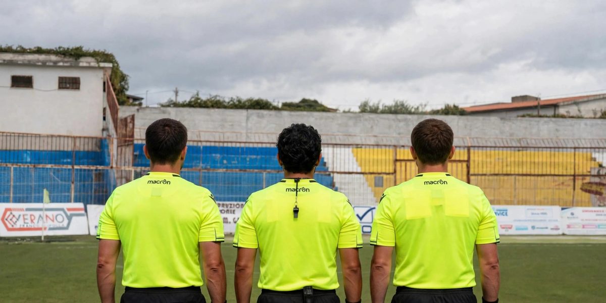 Terna arbitrale stadio Bruccoleri