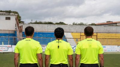 Terna arbitrale stadio Bruccoleri